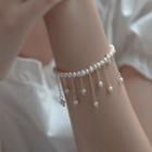 Freshwater Pearl Bracelet 1 Piece - As Shown In Figure - One Size