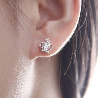 Crown Ear Stud As Shown In Figure - One Size