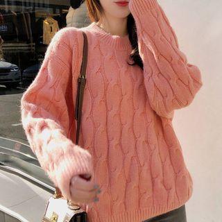 Twist-knit Sweater