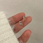 Gemstone Arc Shape Earring