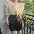 Doll Collar Lace Top
