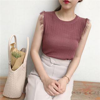 Fray Sleeveless Top
