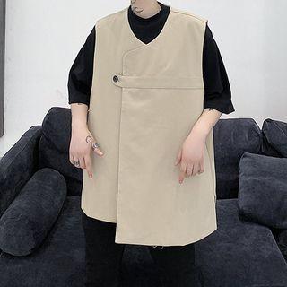 Asymmetrical Loose Fit Vest