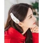 Charm Eco-fur Hair Barrette
