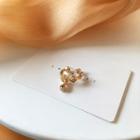 Rhinestone Ear Cuff 1 Pc - Rhinestone Ear Cuff - Gold - One Size