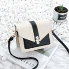 Embellished Twist-lock Crossbody Bag