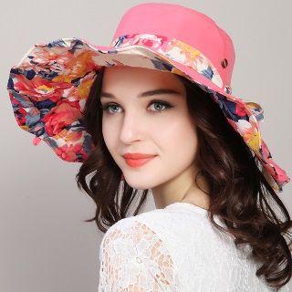 Printed Panel Sun Hat