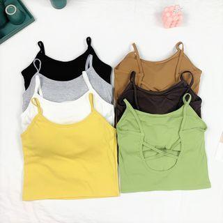 Padded Open-back Camisole