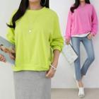 Boxy-fit Colored Sweatshirt