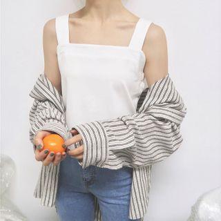 Wide Strap Camisole Top