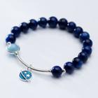 925 Sterling Silver Planet Bead Bracelet S925 Silver - Bracelet - One Size