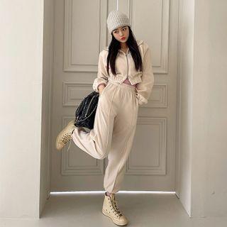 Fleece Jogger Track Pants
