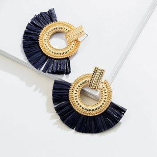 Alloy Hoop Dangle Earring (various Designs)