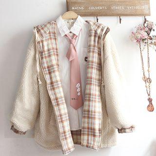 Hood Fleece Zip Jacket / Shirt / Set