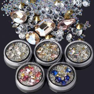 Glass Bead Nail Art Decoration