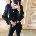 Drawstring Lace Shirt