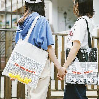 Printed Transparent Tote