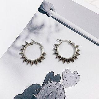 Studded Ring Earring