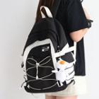 Two-tone Drawstring Backpack / Bag Charm / Set