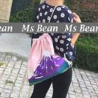 Drawstring Print Backpack
