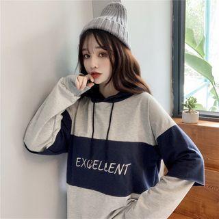Printed Letter Loose-fit Hoodie