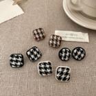 Houndstooth Fabric Earring (various Designs)