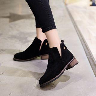 Low Heel Chelsea Ankle Boots