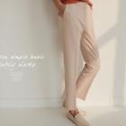 Pastel Color Tapered Dress Pants