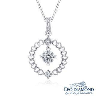 Starry Love Collection - 18k White Gold Diamond Pendant Necklace (16)