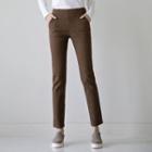 Pile-lined Slim-fit Pants