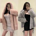 Chenille Hooded Jacket