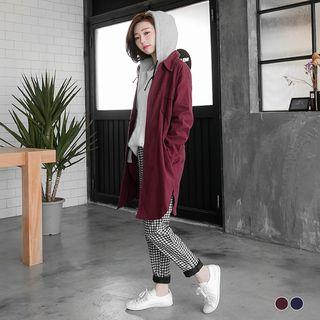 Layered Hooded Jacket