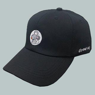 Mouse Applique Baseball Cap