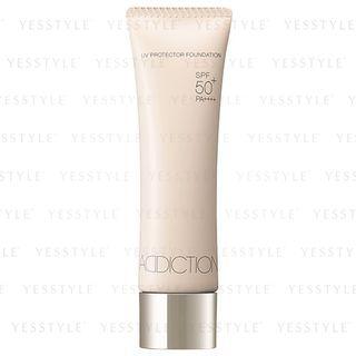 Addiction - Uv Protector Foundation Spf 50 Pa++++ (#002 Porcelain Rose) 30ml
