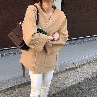 Wrapped Sashed Coat