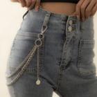 Layered Belt Chain 0664 - Silver - One Size