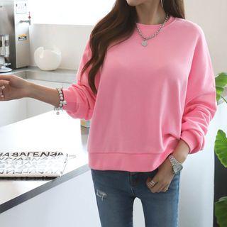 Neon Drop-shoulder Sweatshirt