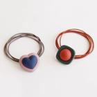 Heart / Square Hair Tie
