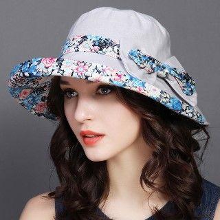 Floral Panel Sun Hat