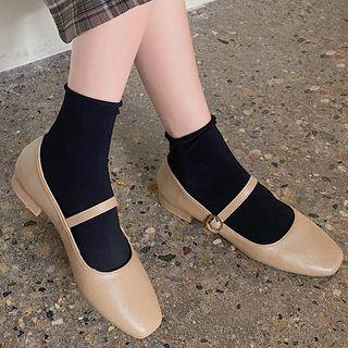 Low Heel Mary Jane Sandals