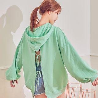 Open Back Hoodie