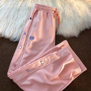 Heart-accent Sweatpants