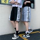 Couple Matching Print Sport Shorts