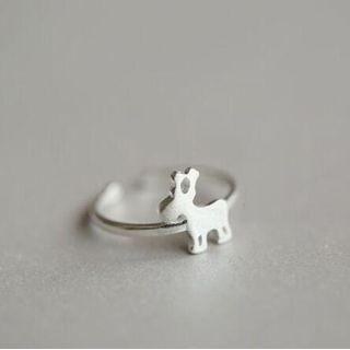Deer Ring Silver - One Size