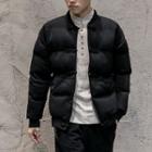 Plain Frog Button Padded Jacket