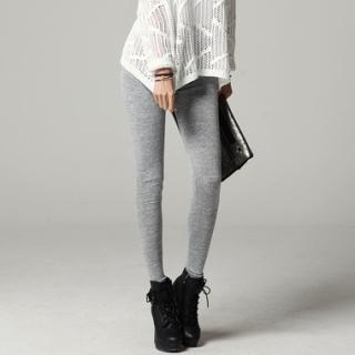 Drawstring-waist Leggings