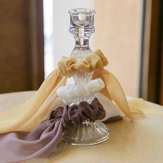 Beribboned Chiffon Scrunchy Hair Tie