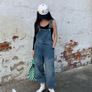 Wide-leg Jumper Jeans Denim Blue - One Size