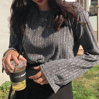 Rib Long-sleeve T-shirt