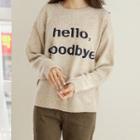 Hello Relaxed-fit Knit Top